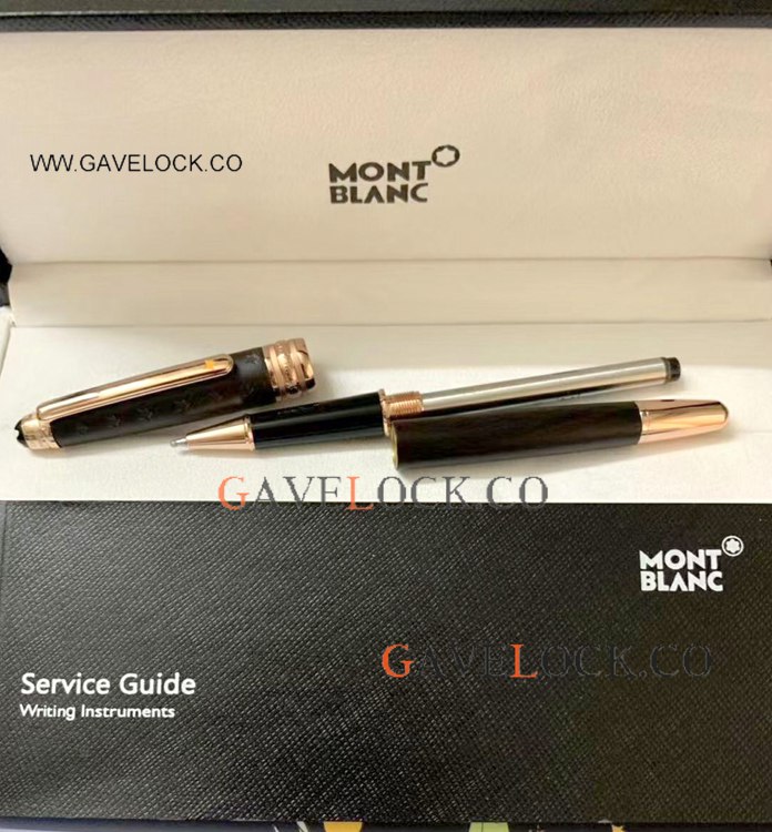 Luxury Mont blanc Le Petit Prince 163 Rollerball Wood